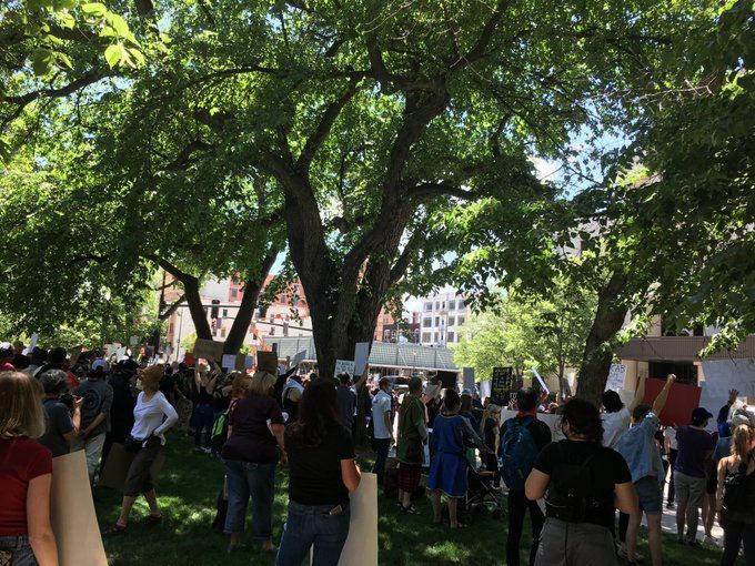 Courthouse lawn